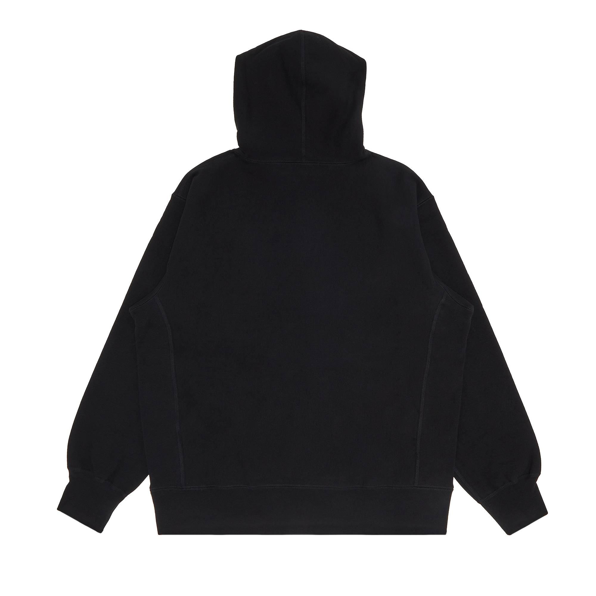 Supreme Capital Hooded Sweatshirt 'Black' - 2
