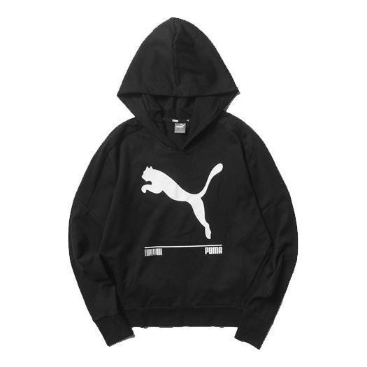 (WMNS) PUMA Nu-tility Hoody Black Hoodie 582780-01 - 1