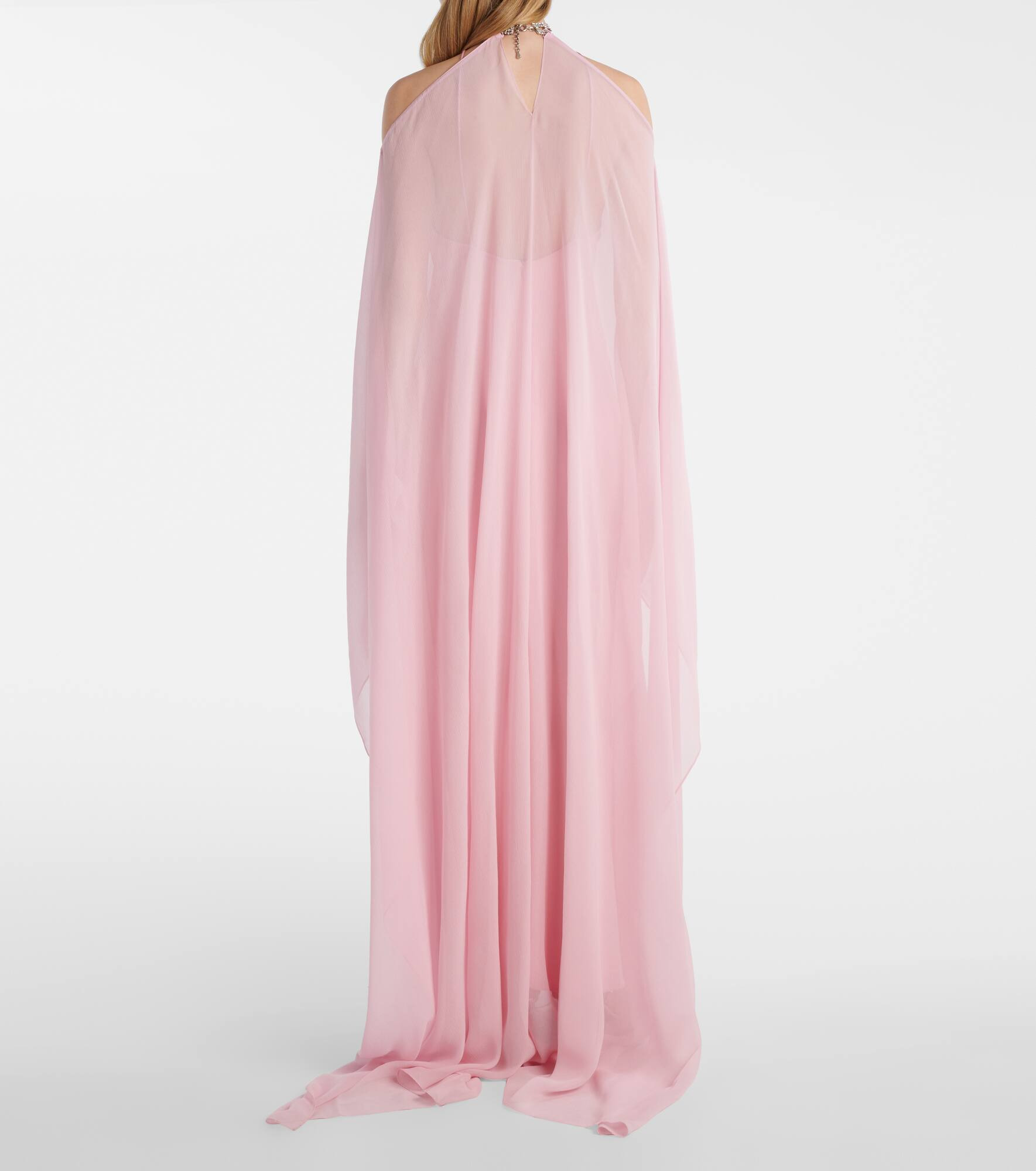 Sza Sza crêpe chiffon kaftan - 3