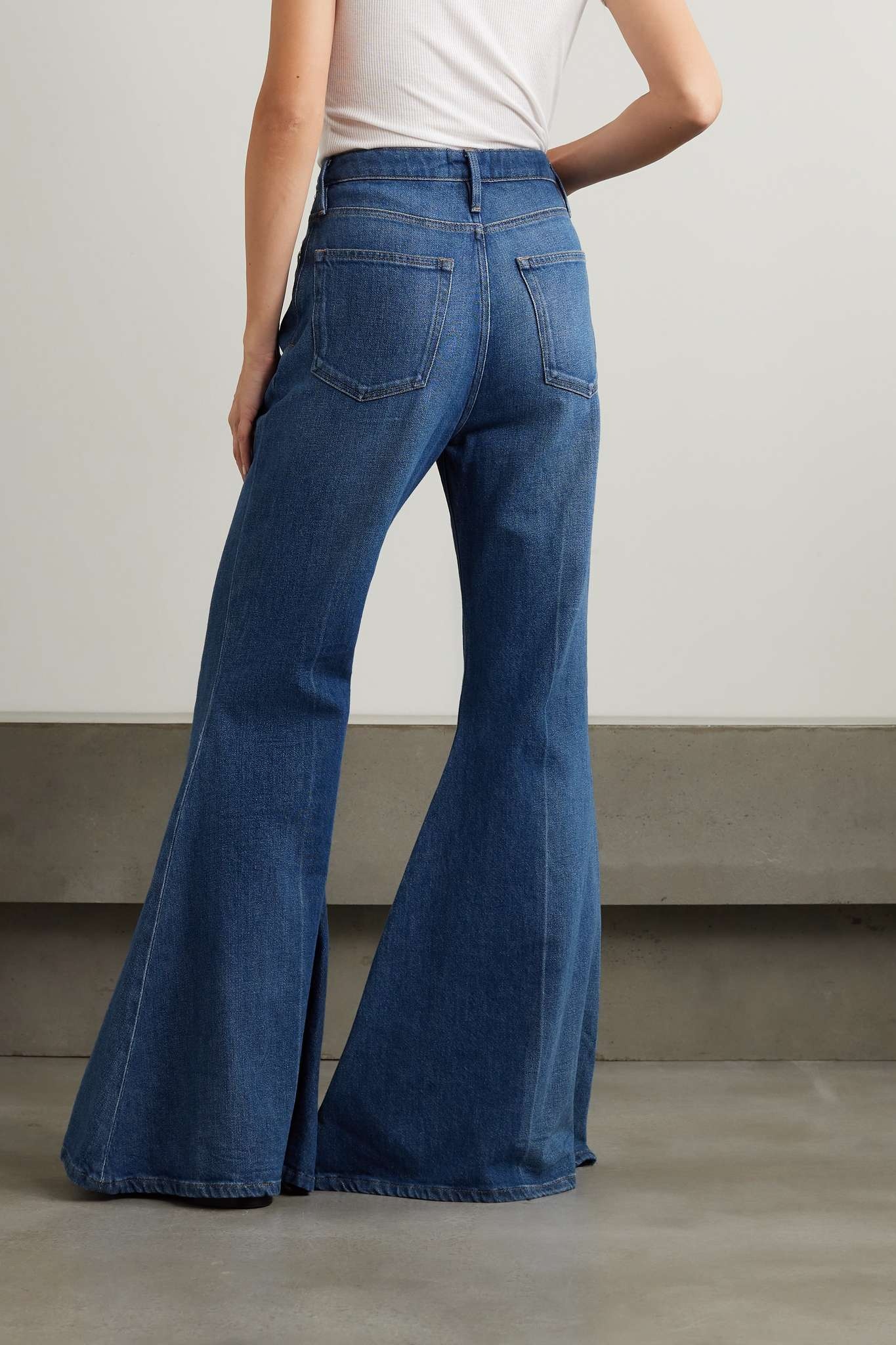 + NET SUSTAIN The Extreme high-rise flared jeans - 4