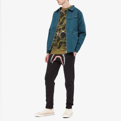 A BATHING APE® A Bathing Ape Shark 1St Camo Relaxed Crew Sweat outlook