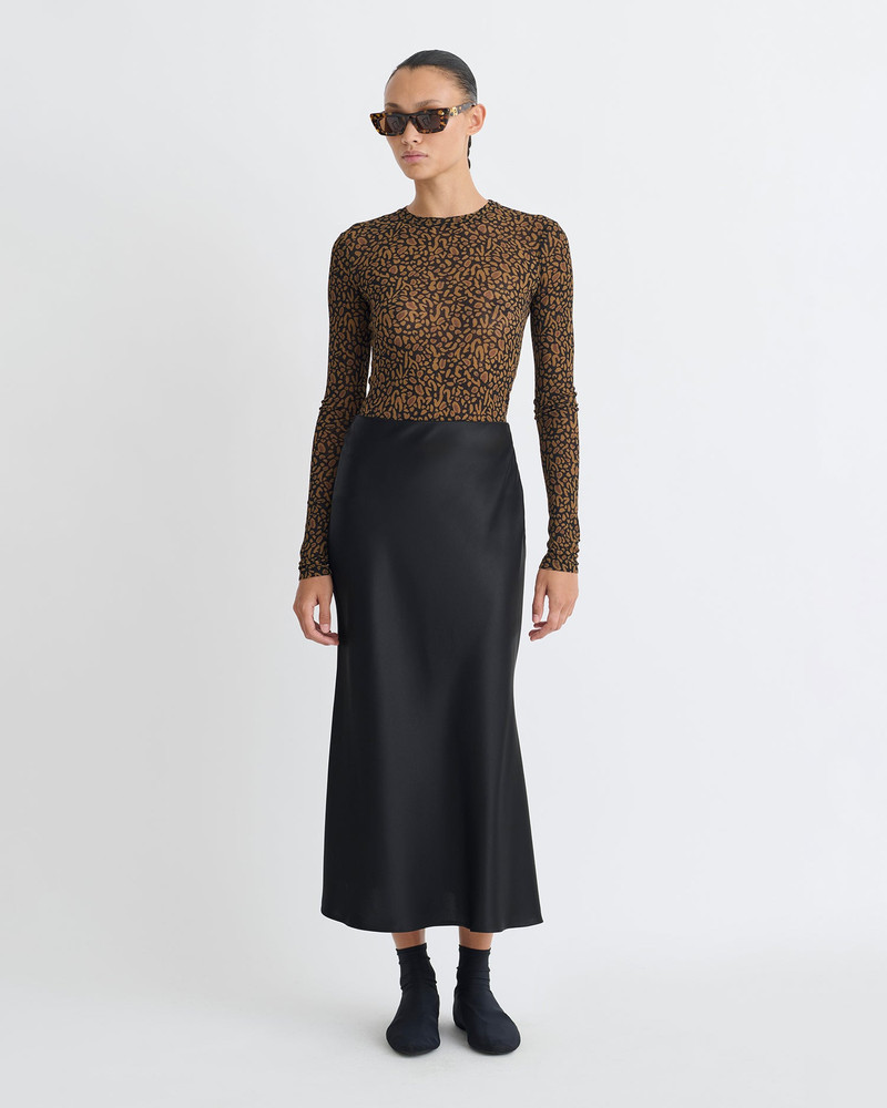 Nanushka Mesh-Jersey Top outlook