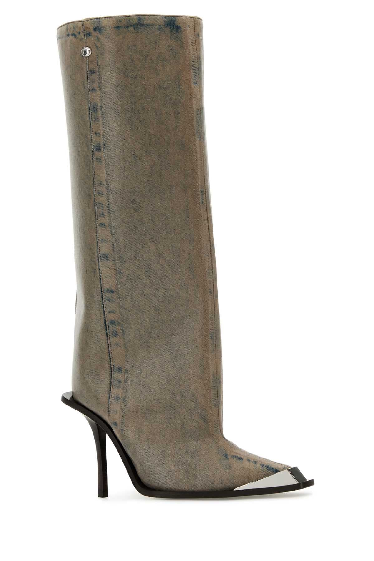 Diesel Women Denim D-Tona Boots - 2