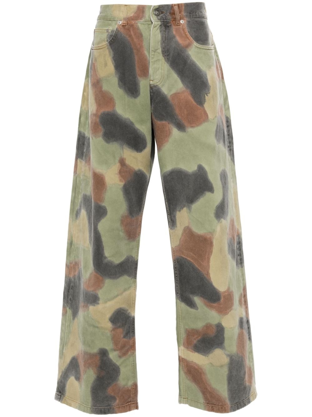mid-rise loose-fit jeans - 1