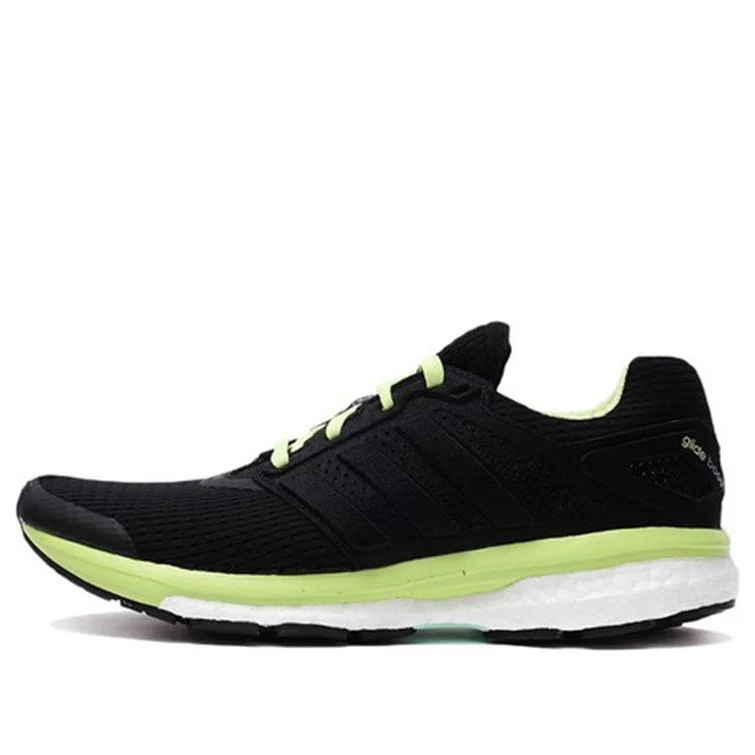 (WMNS) adidas Supernova Glide Boost 7 'Black Green' B33602 - 1