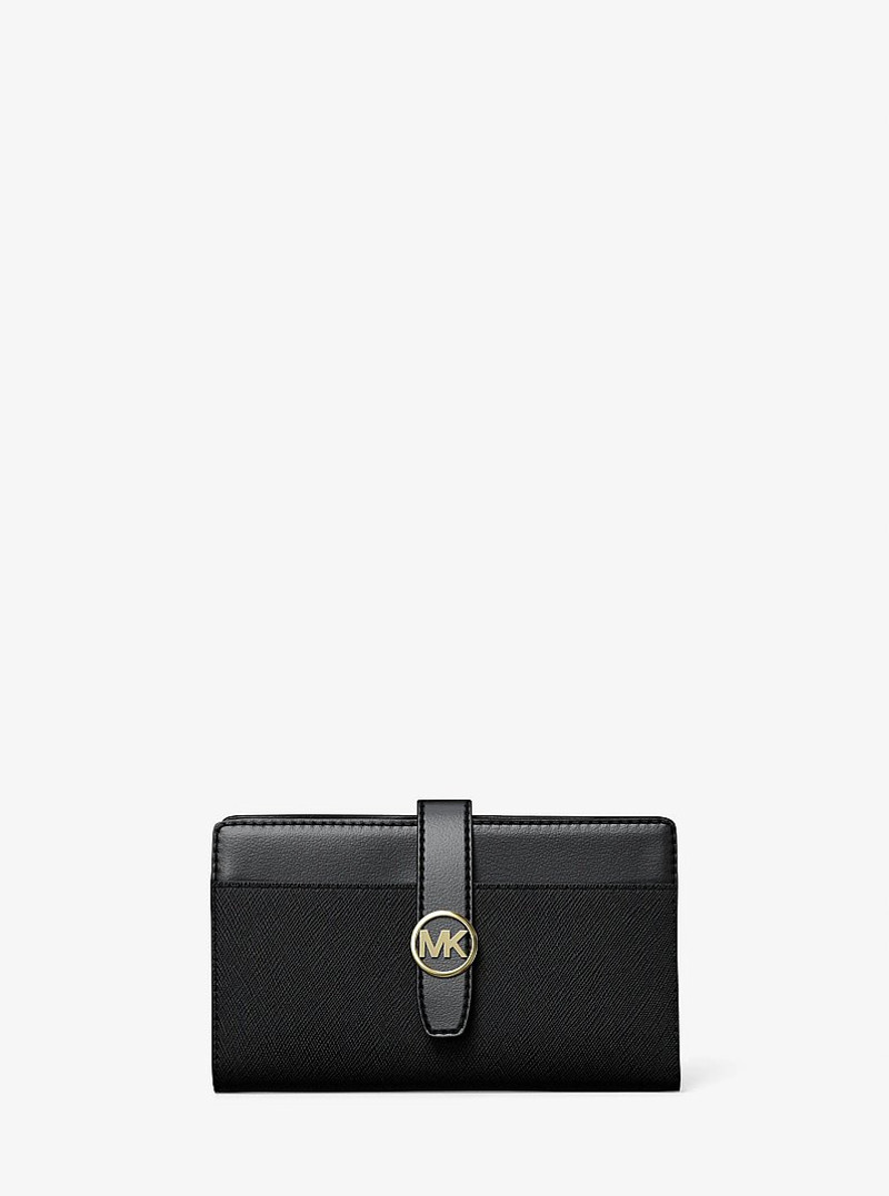 Greenwich Medium Saffiano Leather Wallet 1