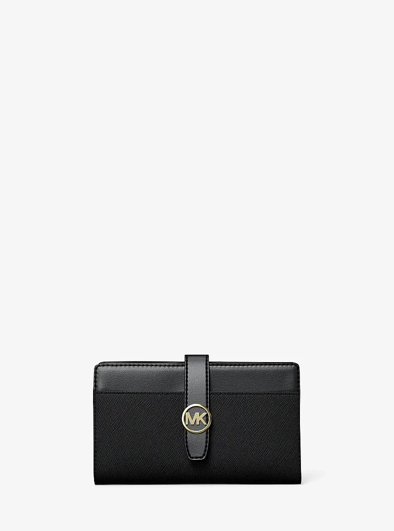 Greenwich Medium Saffiano Leather Wallet - 1