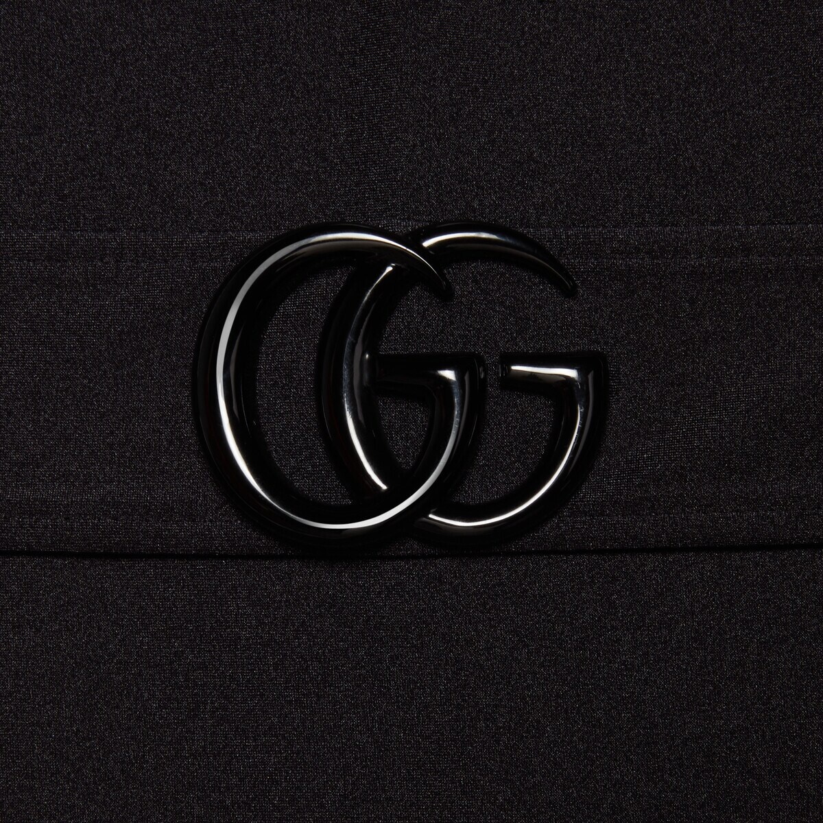 Sparkling jersey swimsuit with Double G - 4
