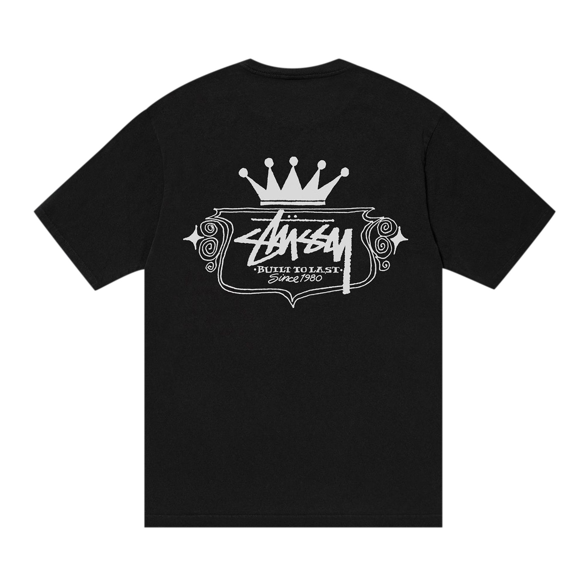 Stussy Built To Last Tee 'Black' - 2