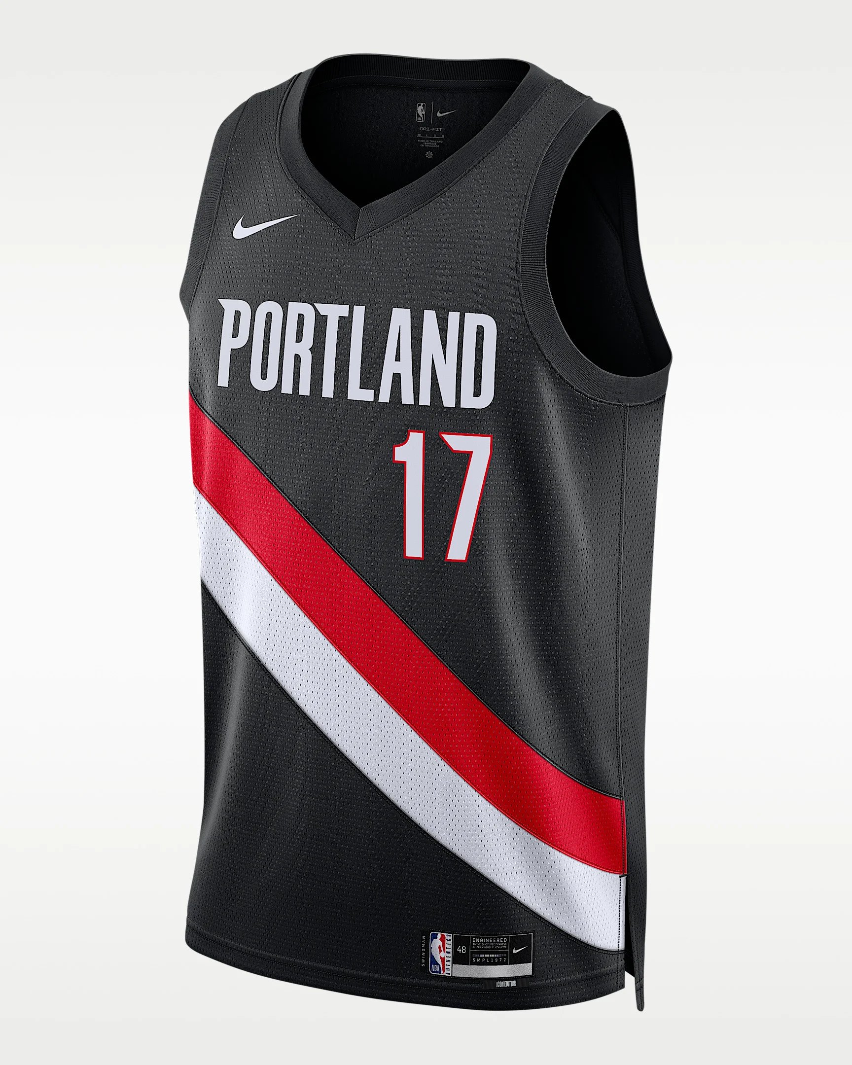 Shaedon Sharpe Portland Trail Blazers Icon Edition Men's Nike Dri-FIT NBA Swingman Jersey - 1