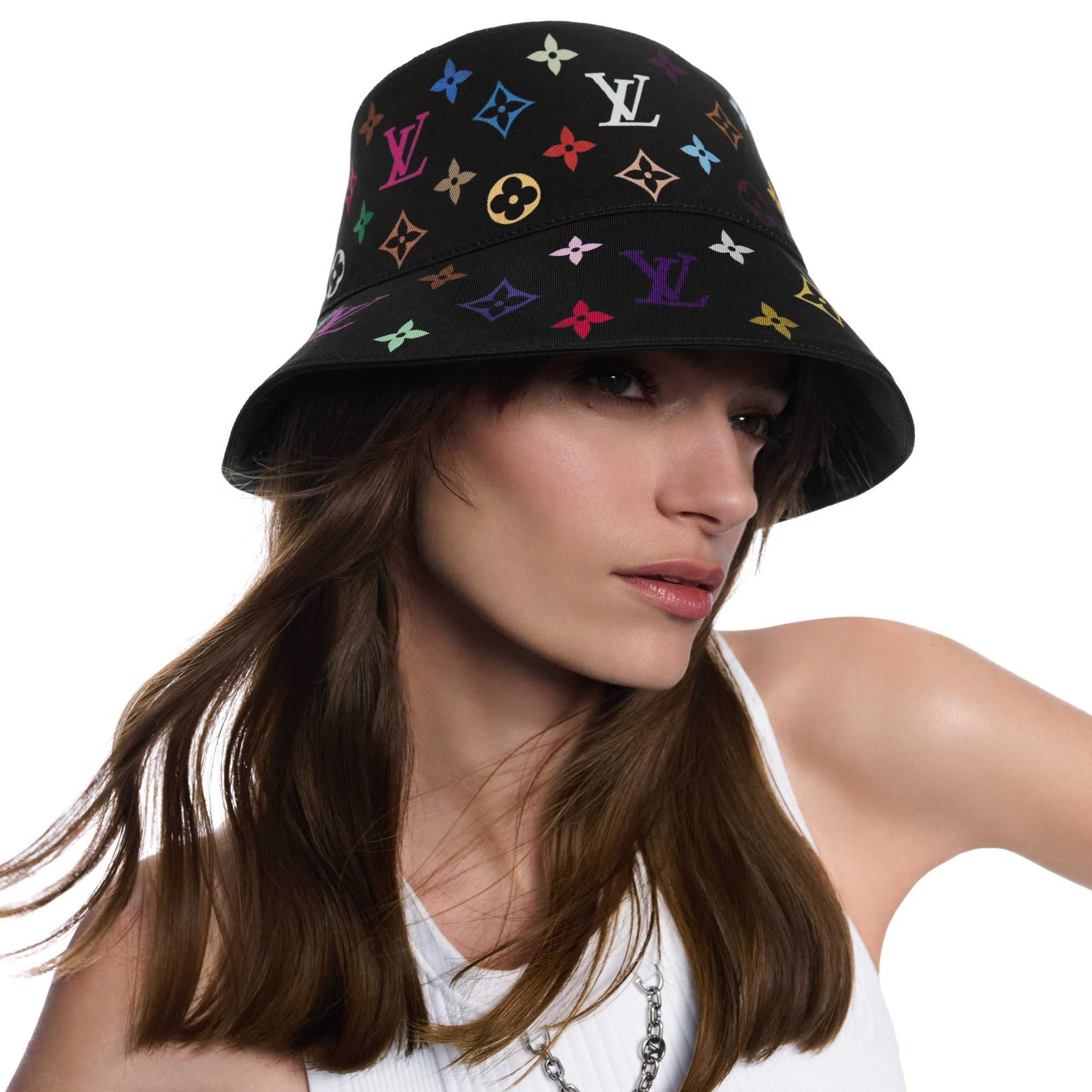 LV x TM Reversible Superflat Bucket Hat - 4