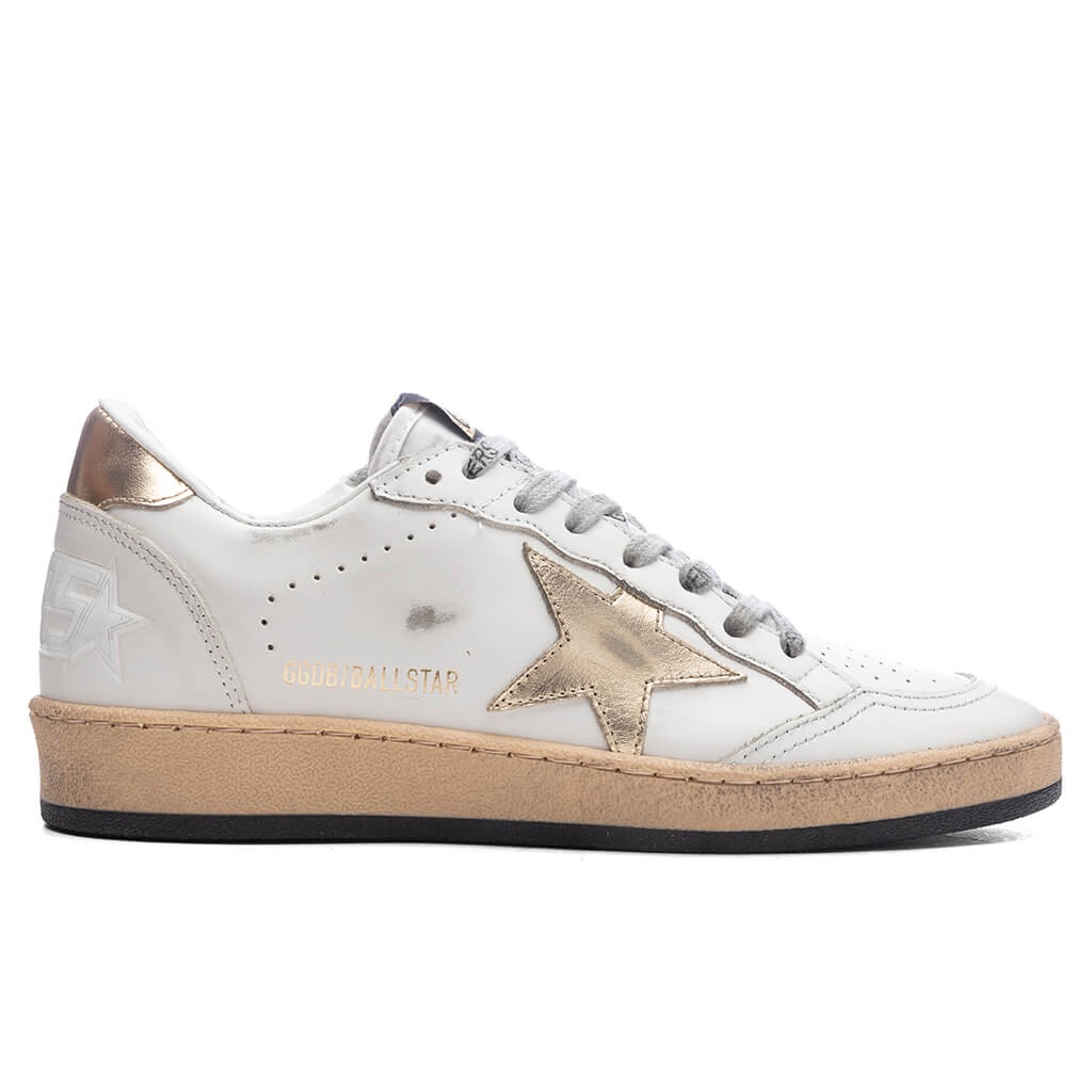 WOMEN'S BALL STAR NET SNEAKER - MILK/GOLD - 1