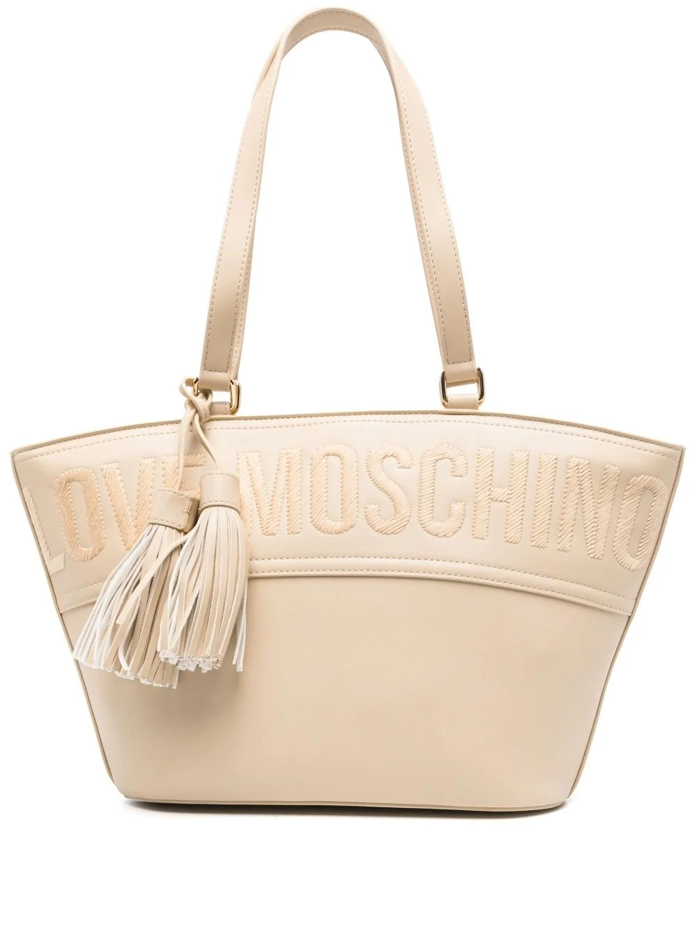 tassel-detail tote bag - 1