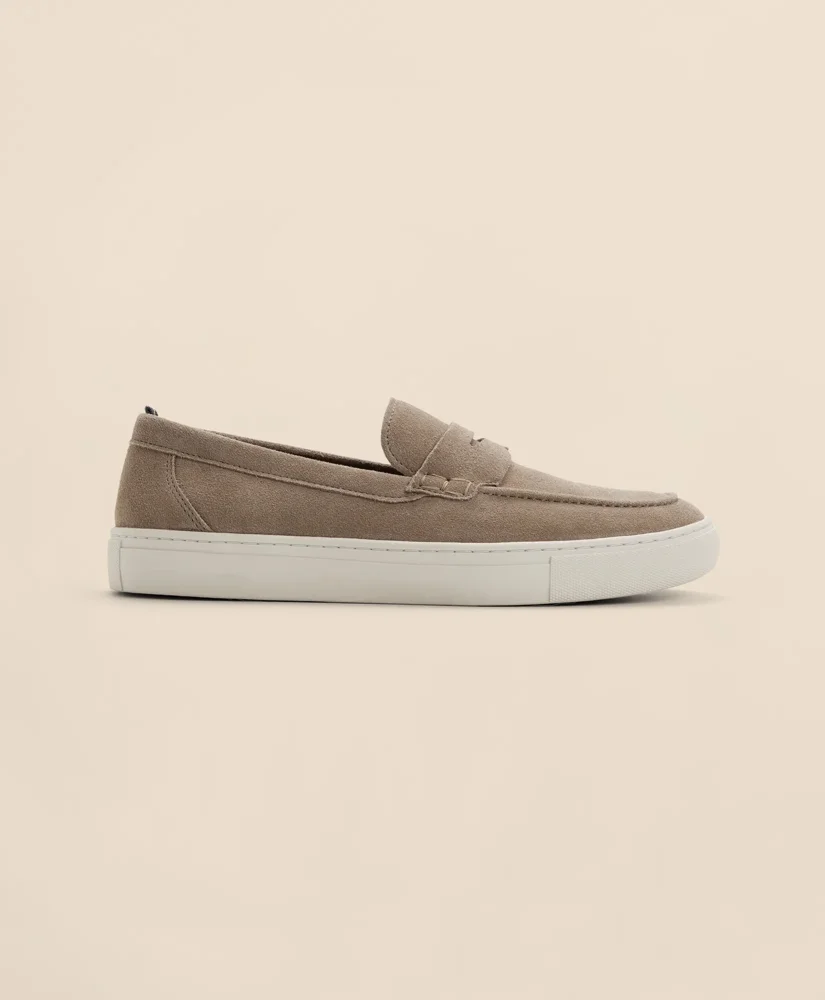 Leather Slip-On Loafers - 1