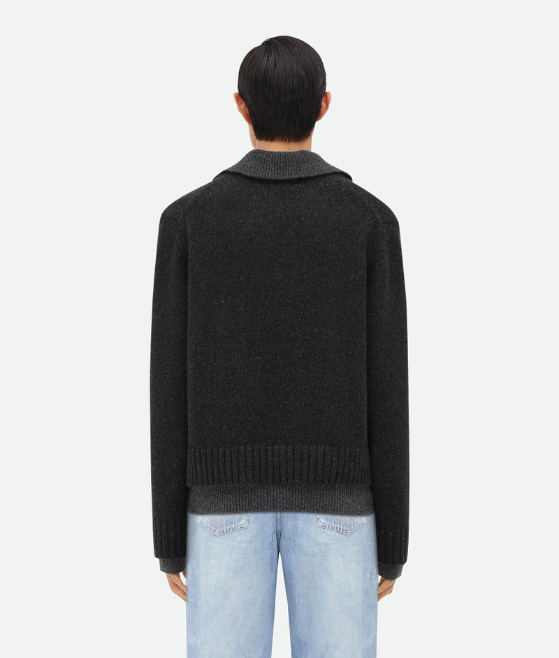 Double Layer Effect Wool Sweater 3