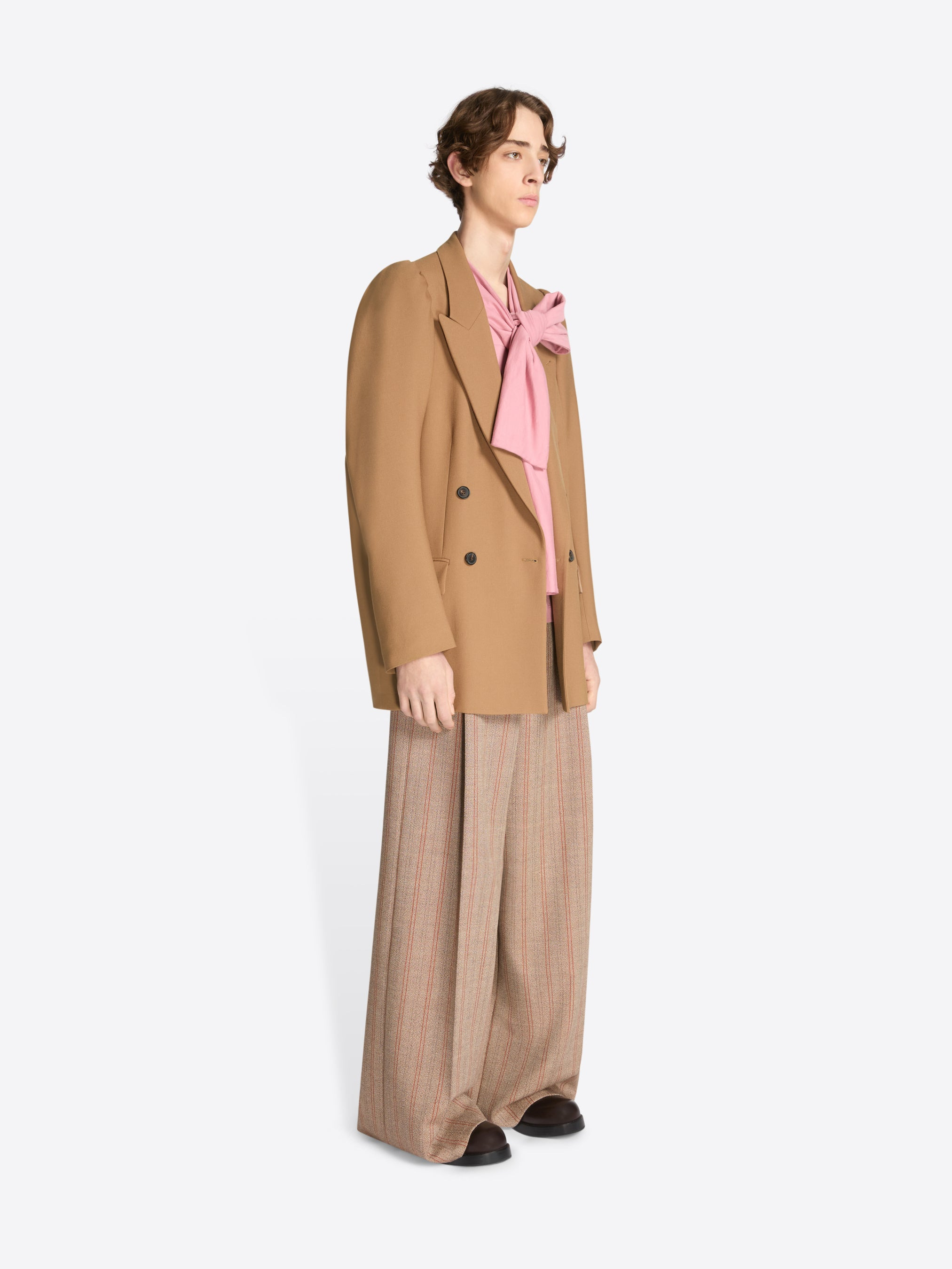 WOOL TWILL BLAZER - 3