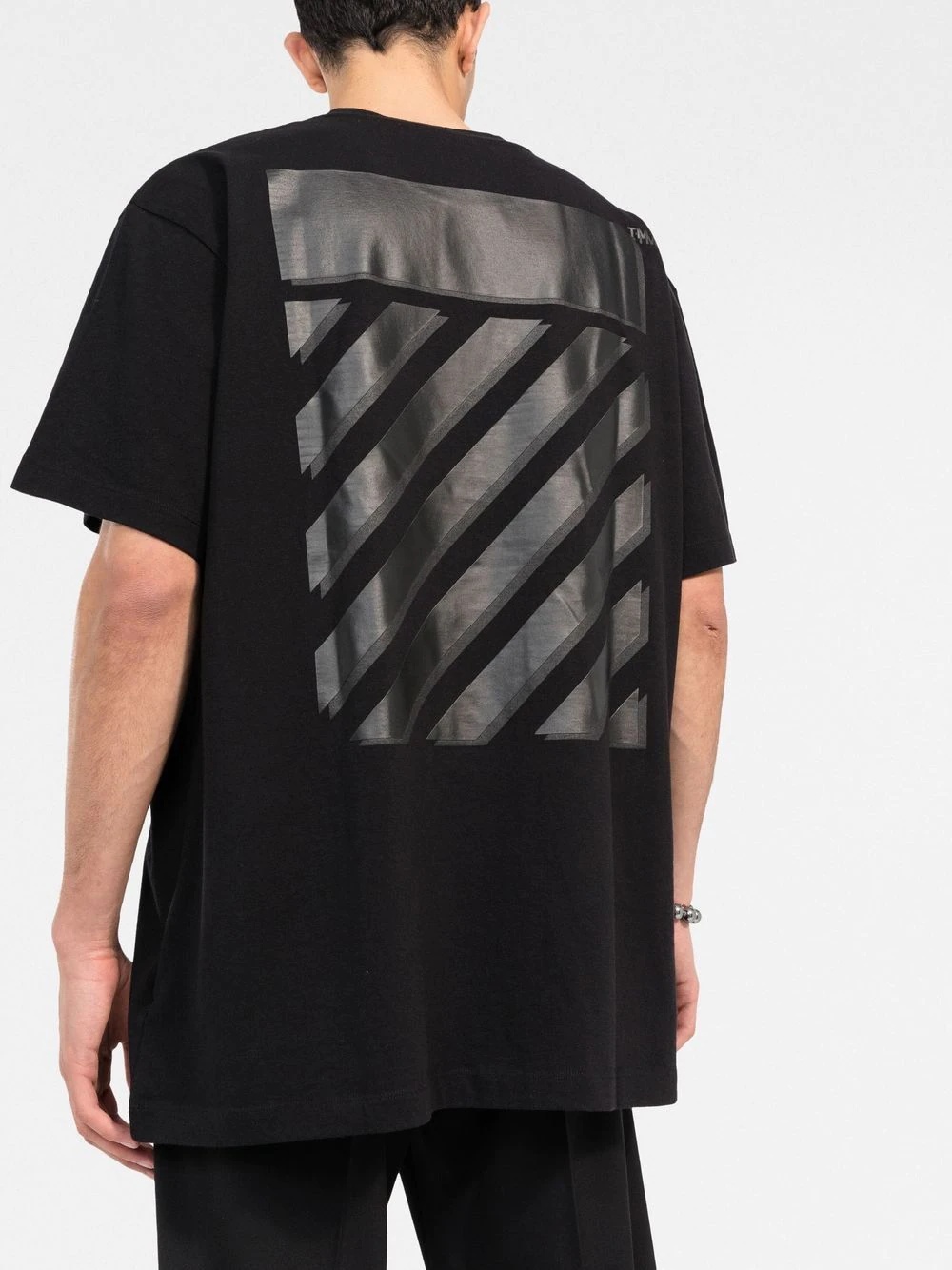 Diagonals short-sleeve T-shirt - 3