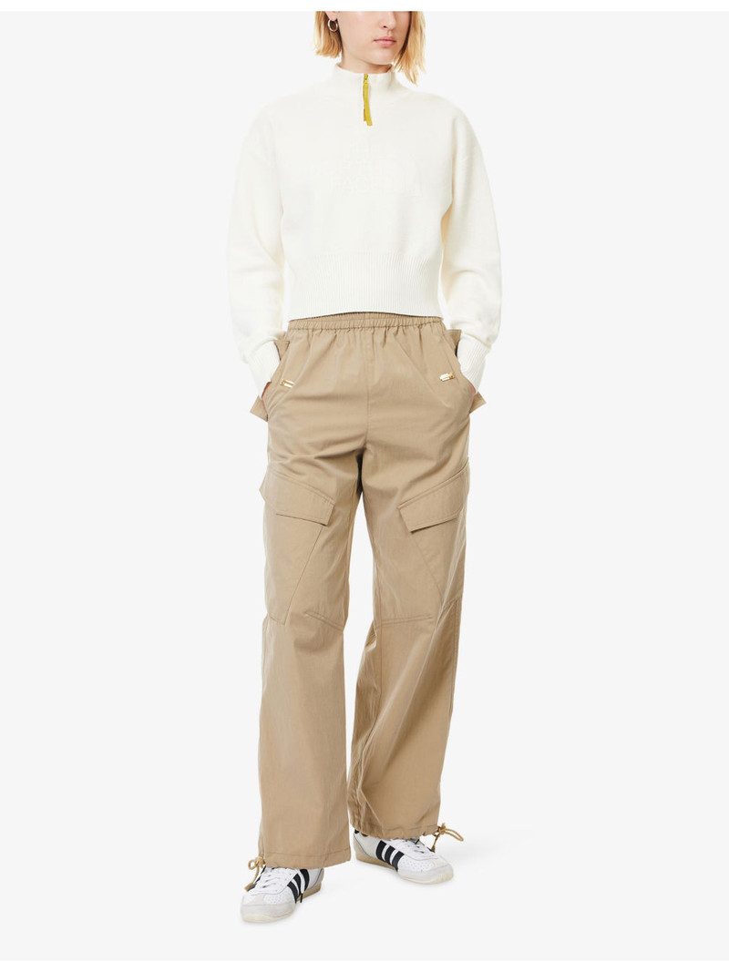 The North Face Half-Zip Logo Knitted Jumper outlook