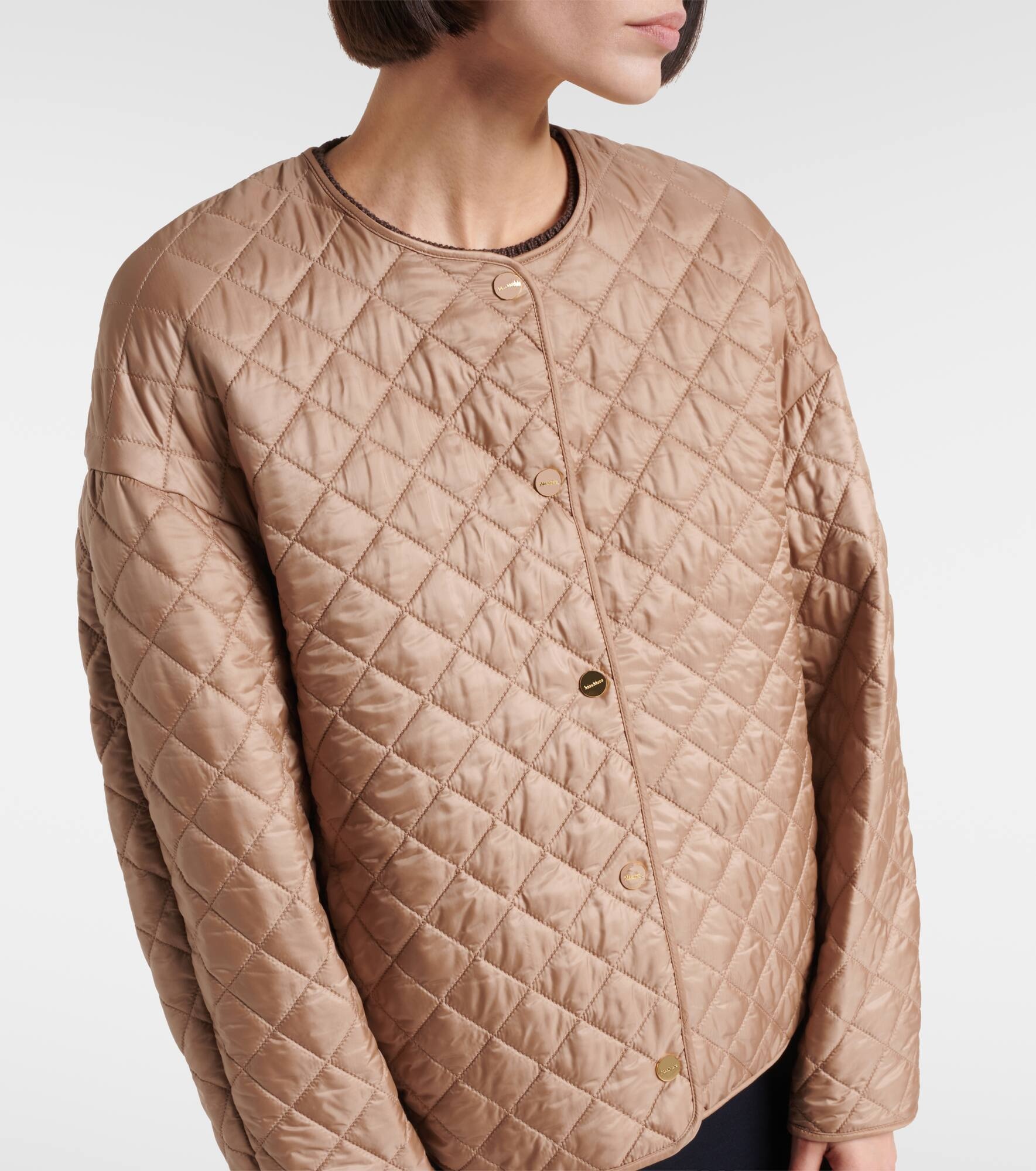 The Cube Luci quilted padded jacket - 7