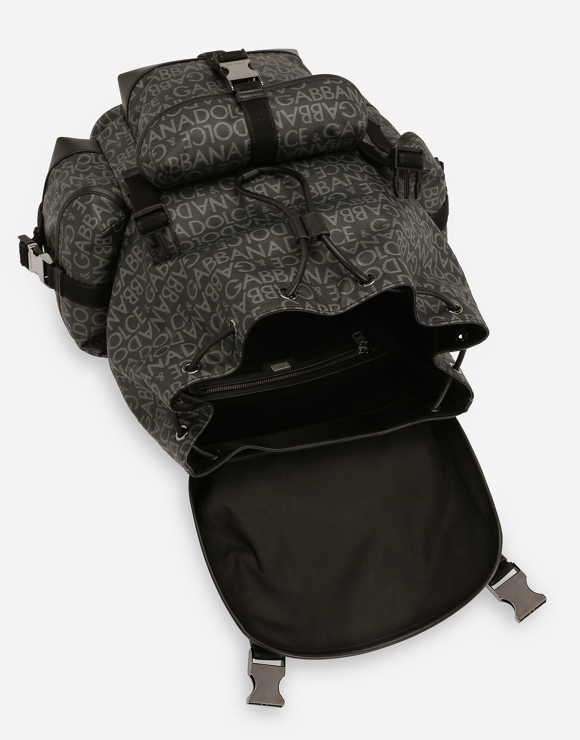 Coated jacquard backpack - 5
