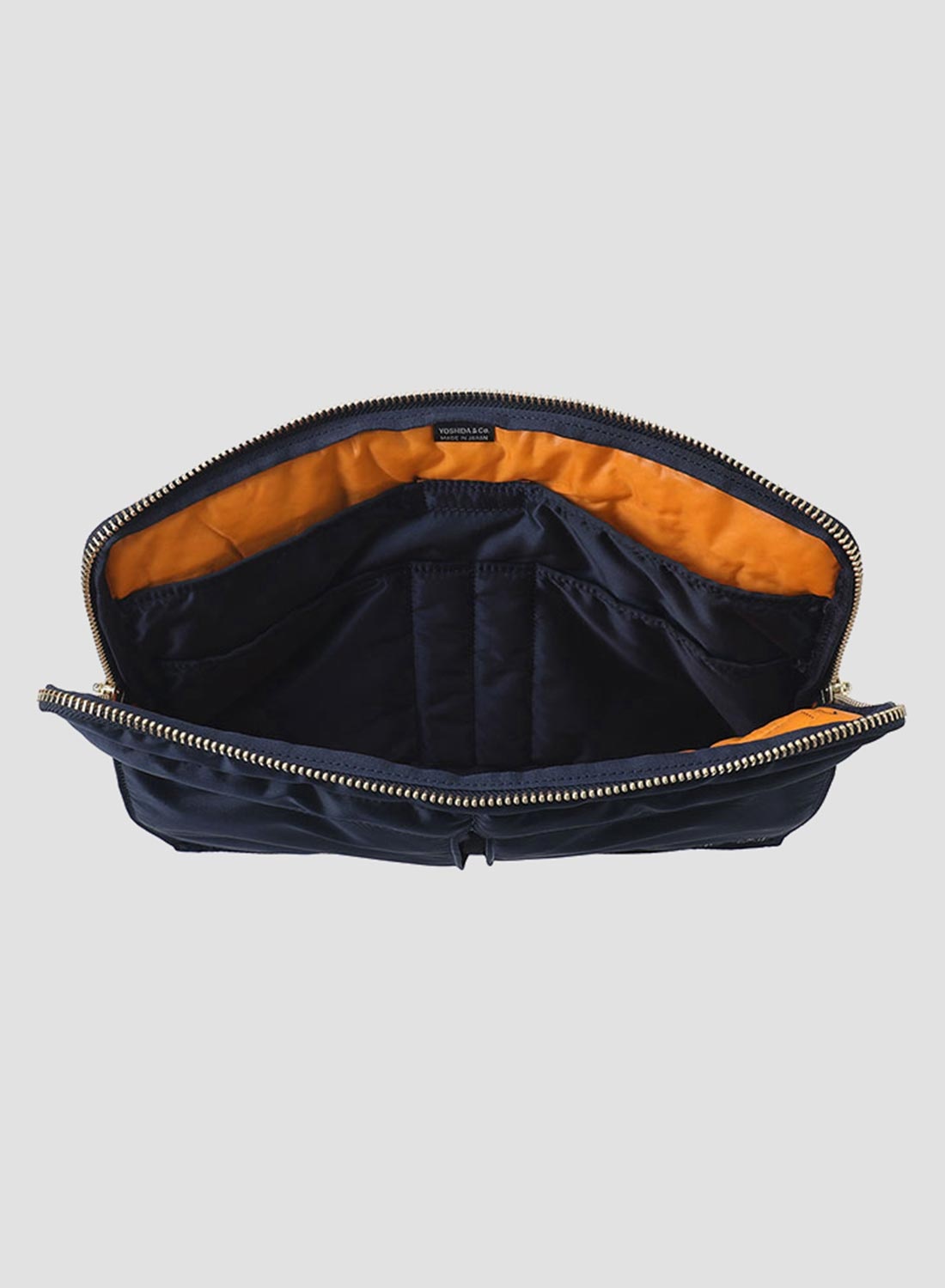 Porter-Yoshida & Co Tanker Document Case in Iron Blue - 2