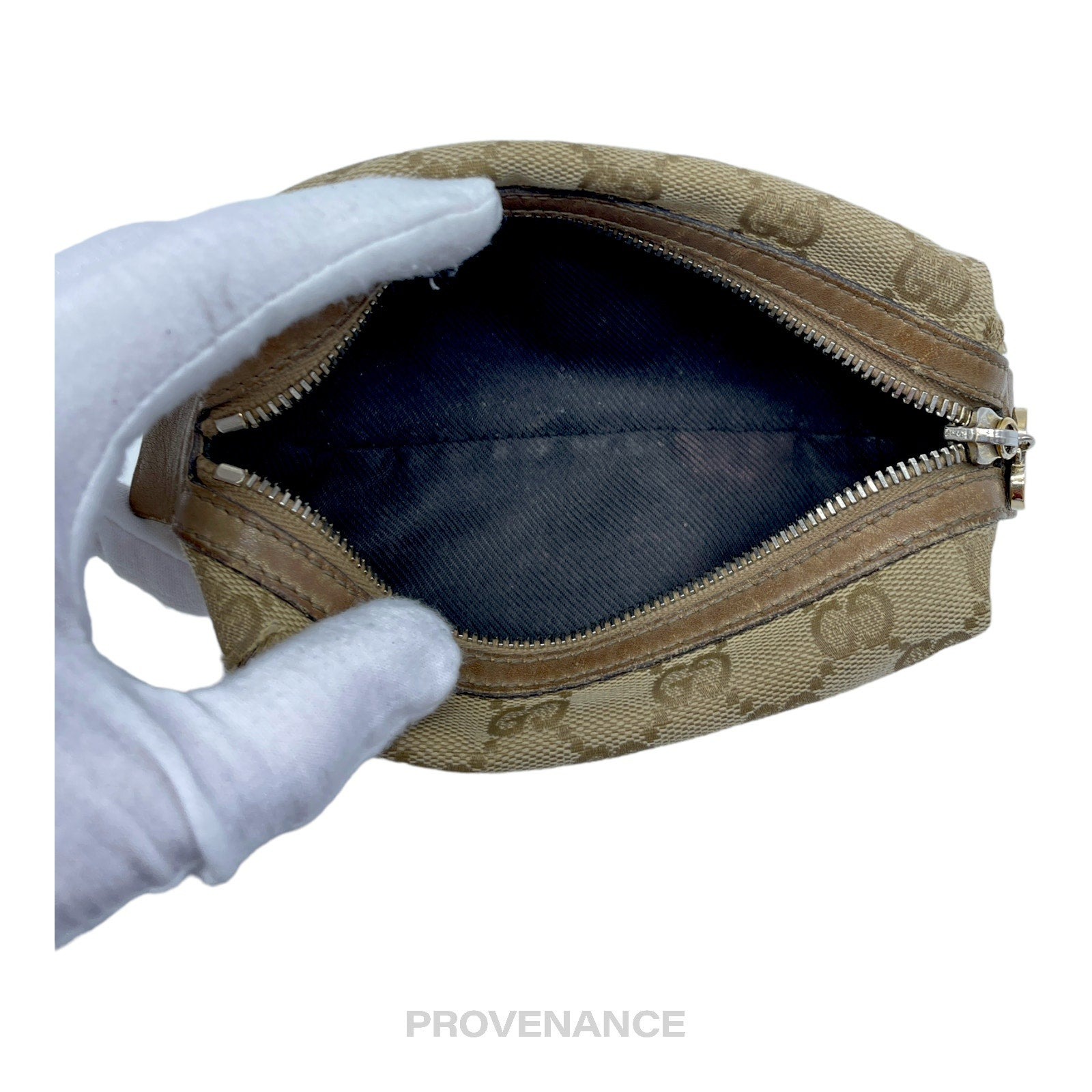 Gucci Zip Pouch - GG Canvas Heart - 8