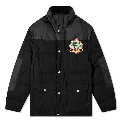 Gucci Down Jacket With Detachable Sleeves 'Black' 641311-Z8AMD-1043 - 1