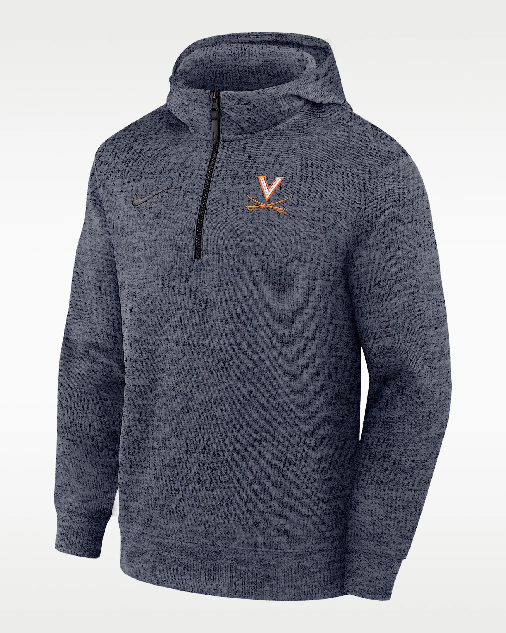 Virginia Coaches Premium Men's Nike Dri-FIT College 1/4-Zip Hoodie - 1