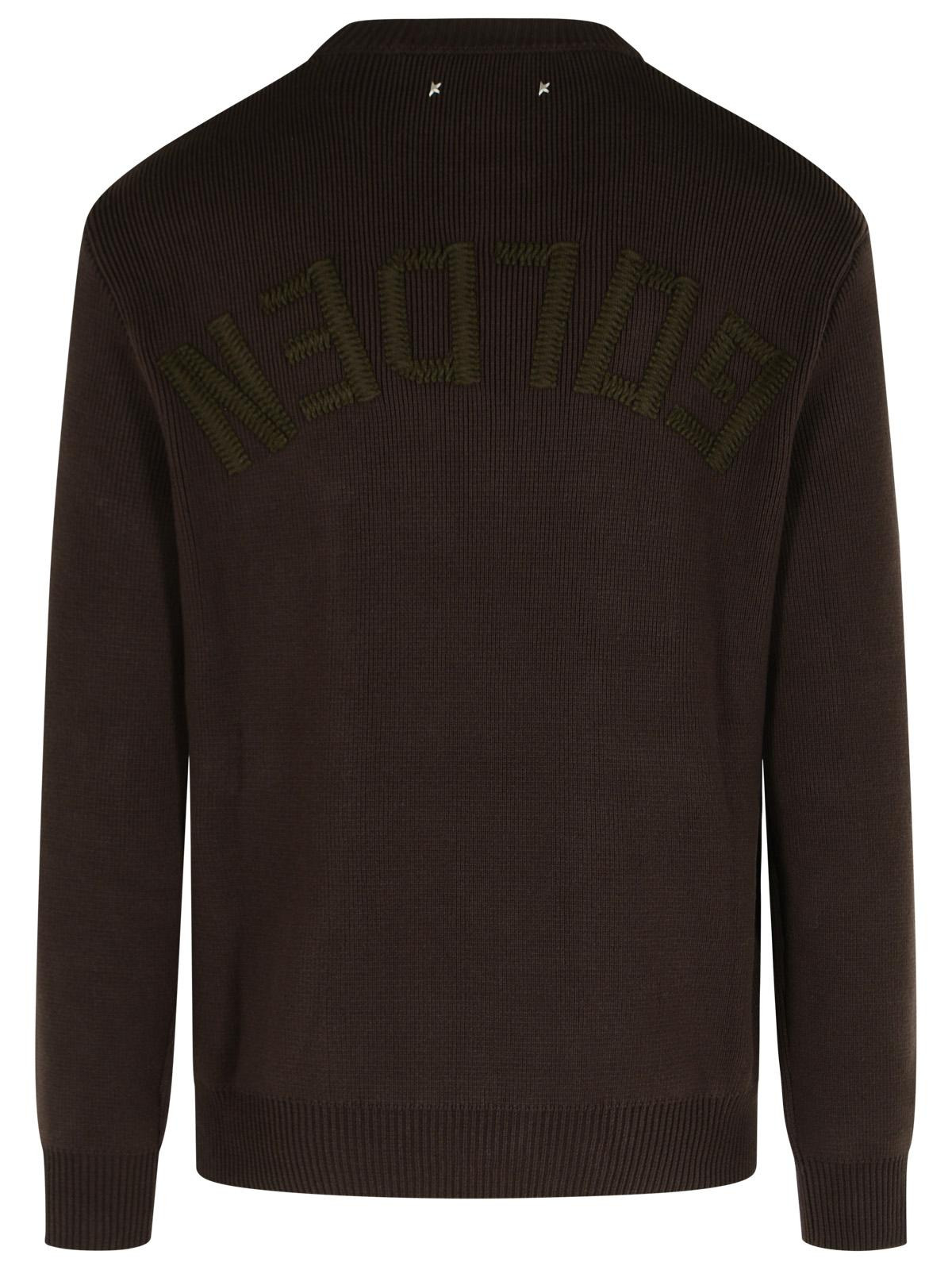 Golden Goose Brown Cotton Sweater Men - 3