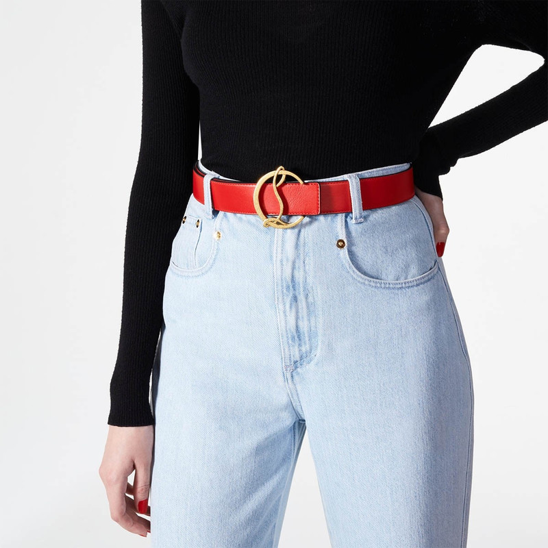 Christian Louboutin CL Logo belt outlook