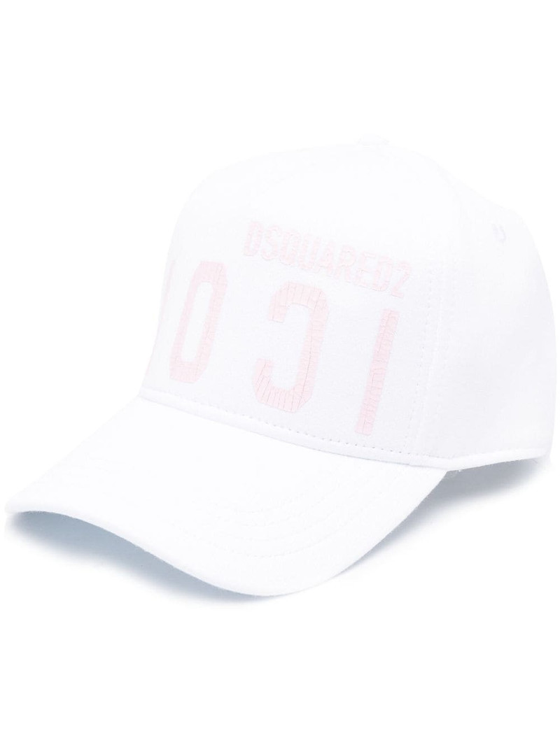 logo-print baseball cap 1