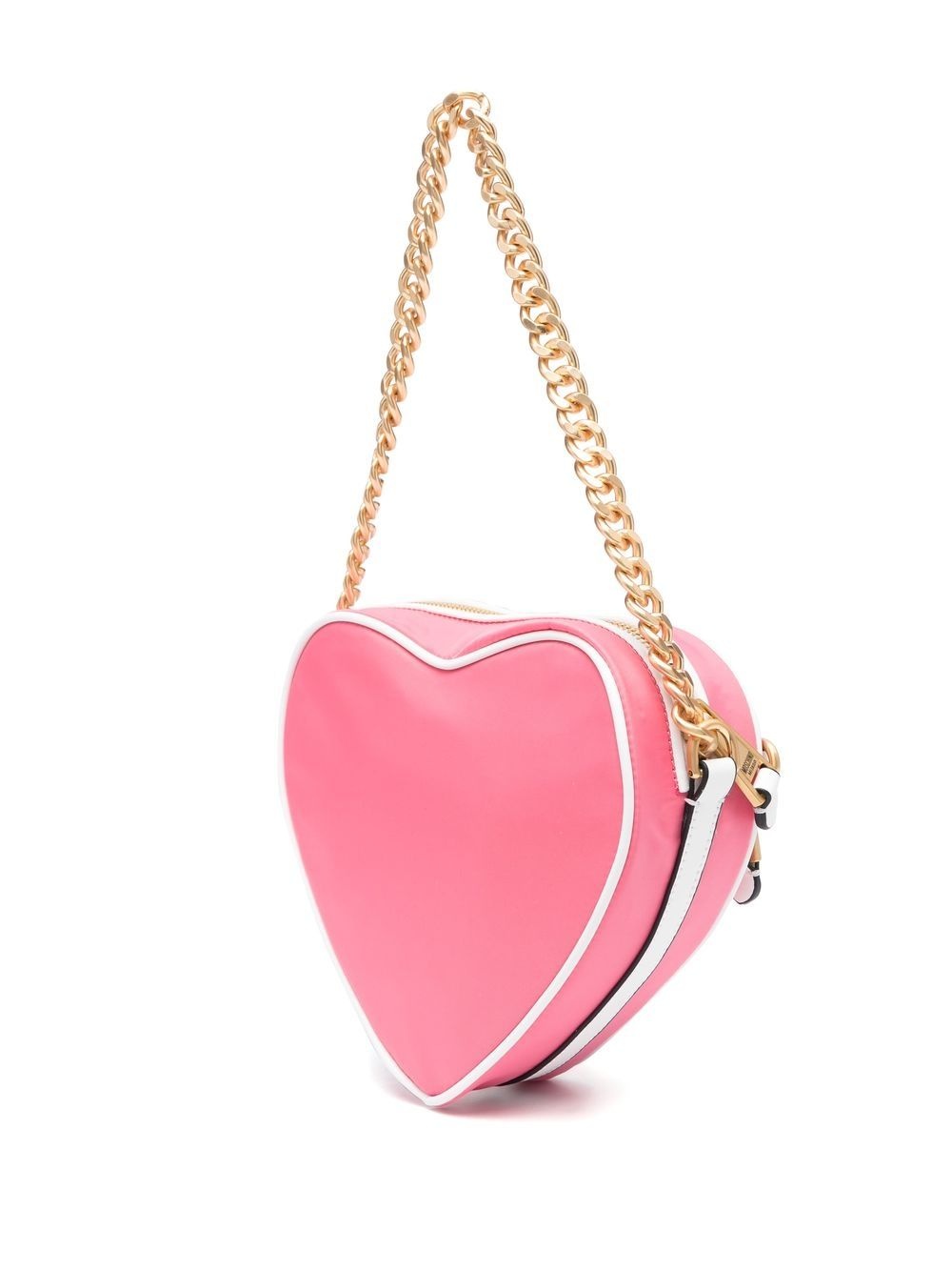 heart-shape logo-plaque bag - 3