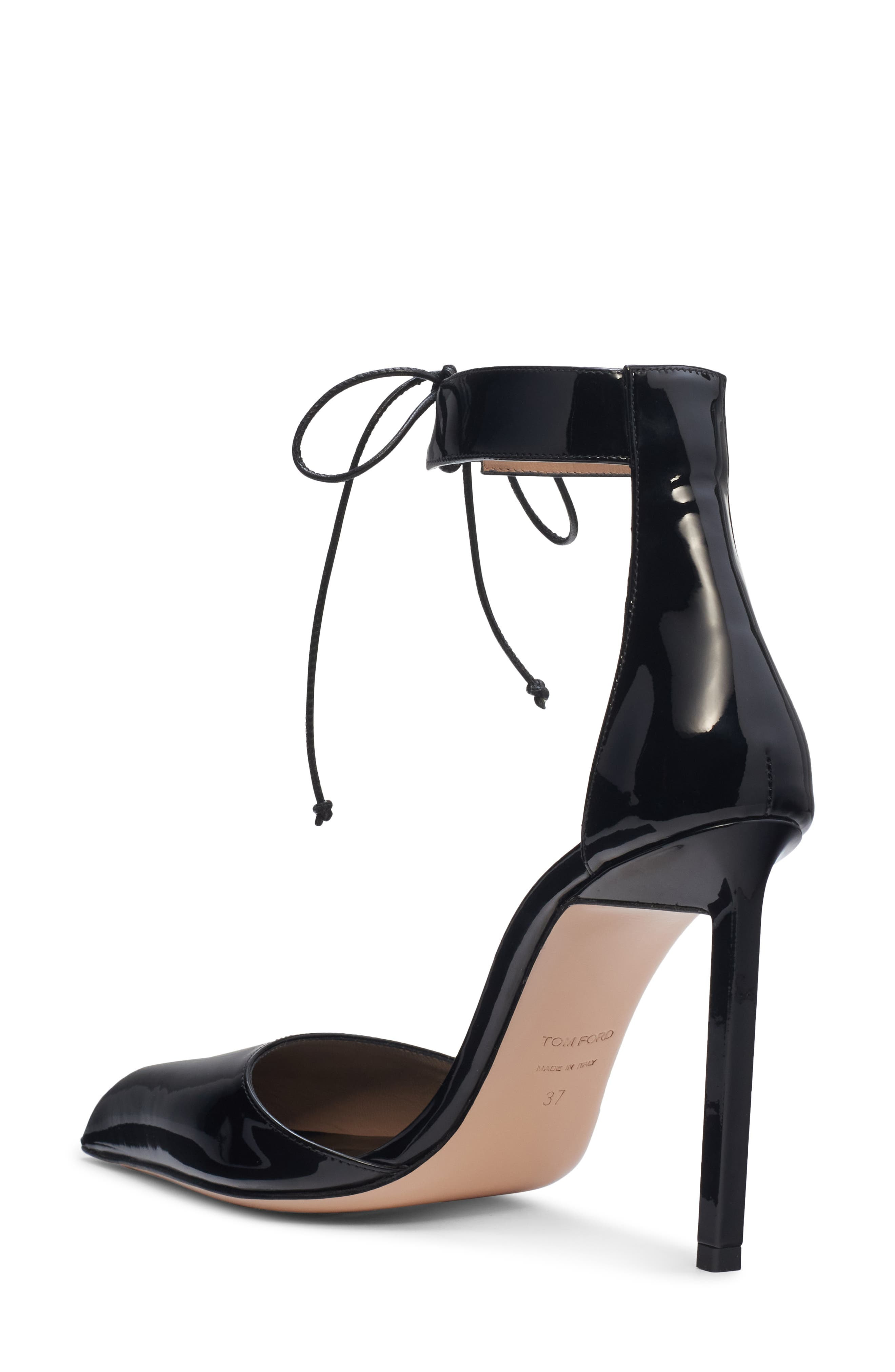 TOM FORD Ankle Tie Pump in Black at Nordstrom - 2