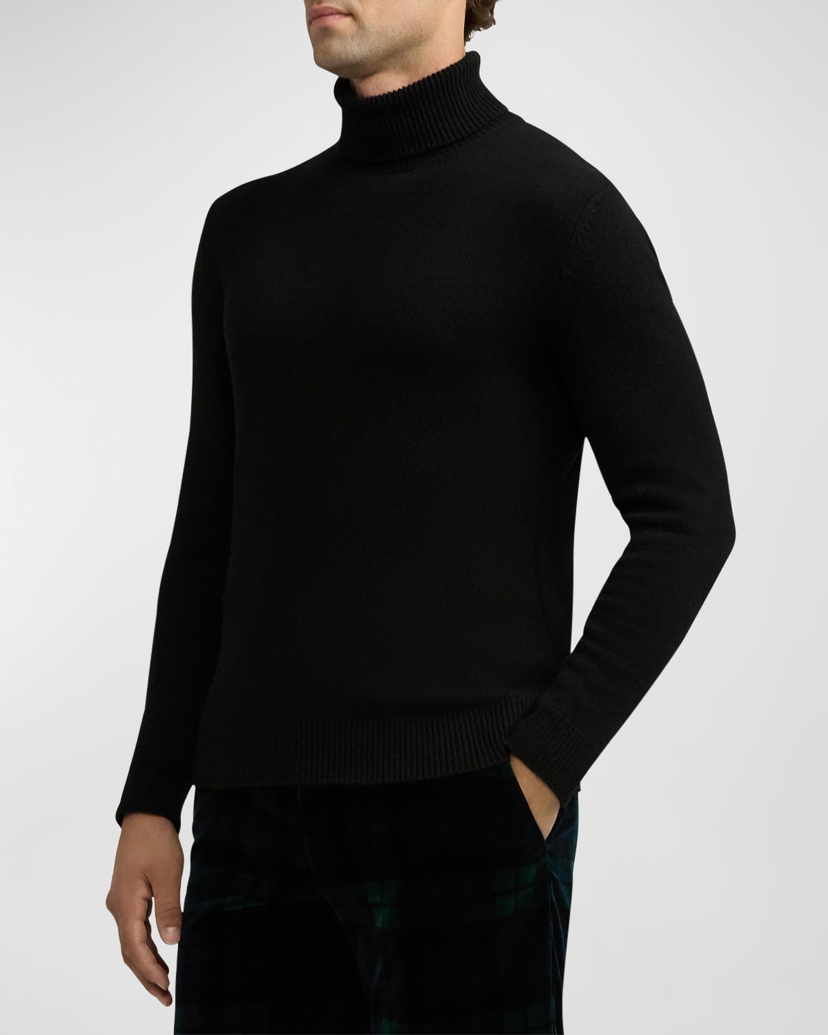 Men's Cashmere Turtleneck Sweater - 5