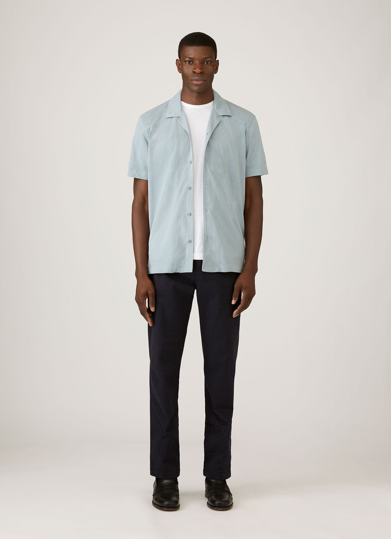 Sunspel Riviera Camp Collar Shirt outlook