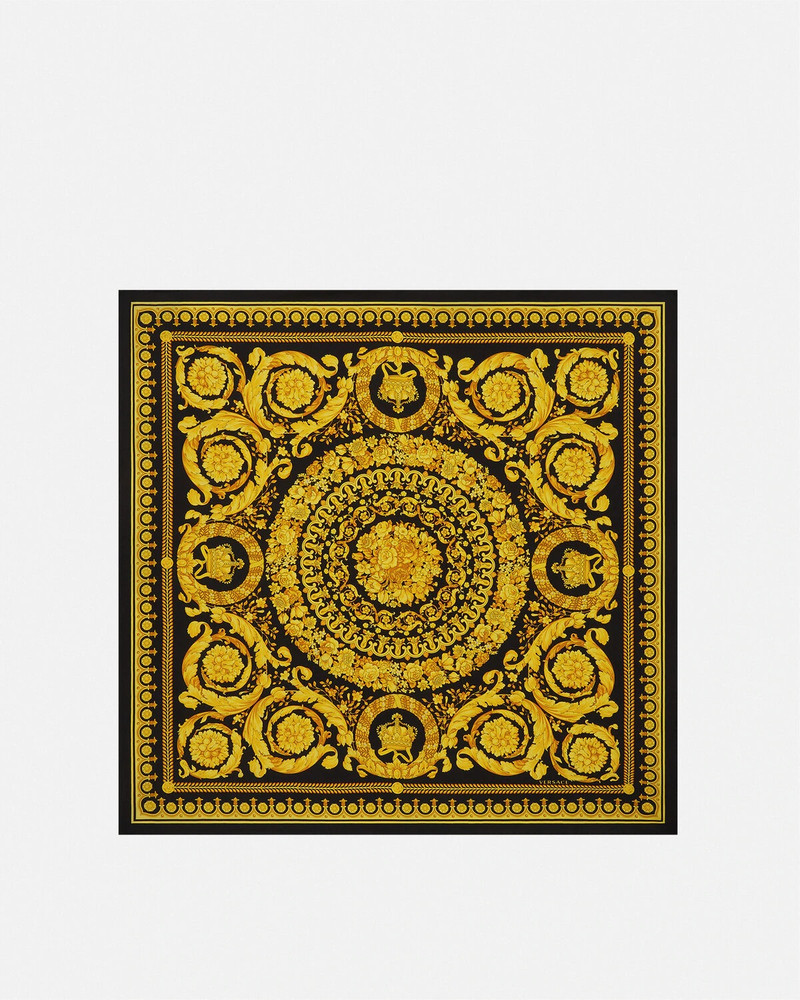Barocco Large Silk Foulard 35" 1