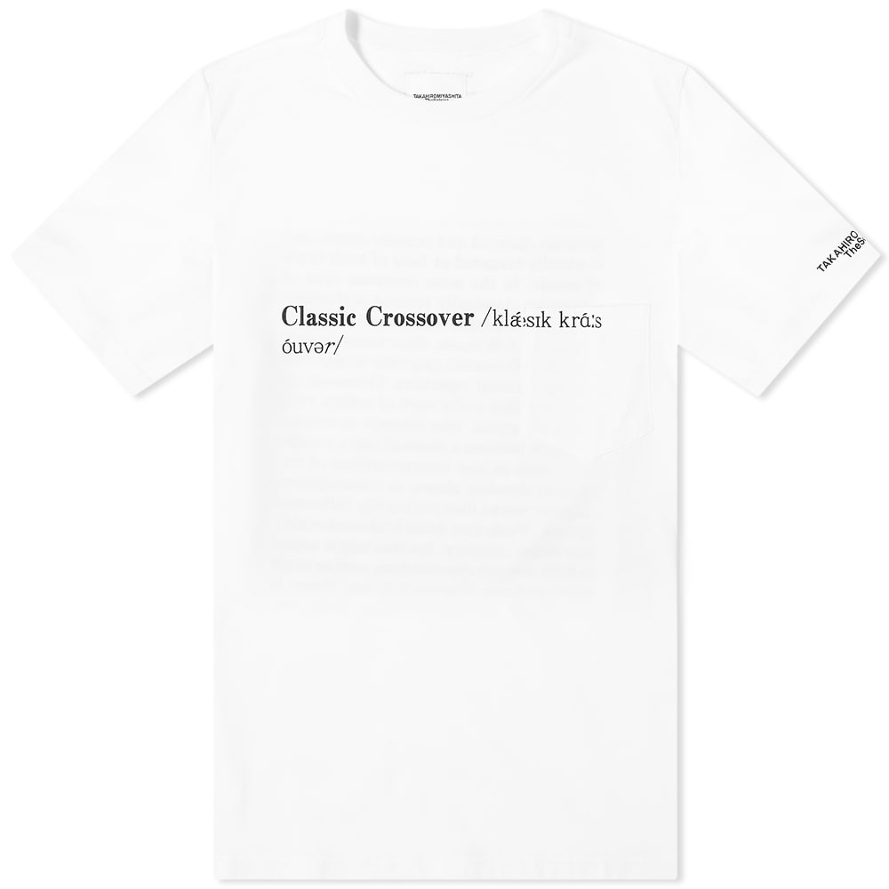 TAKAHIROMIYASHITA TheSoloist. Classic Crossover Pocket Tee - 1