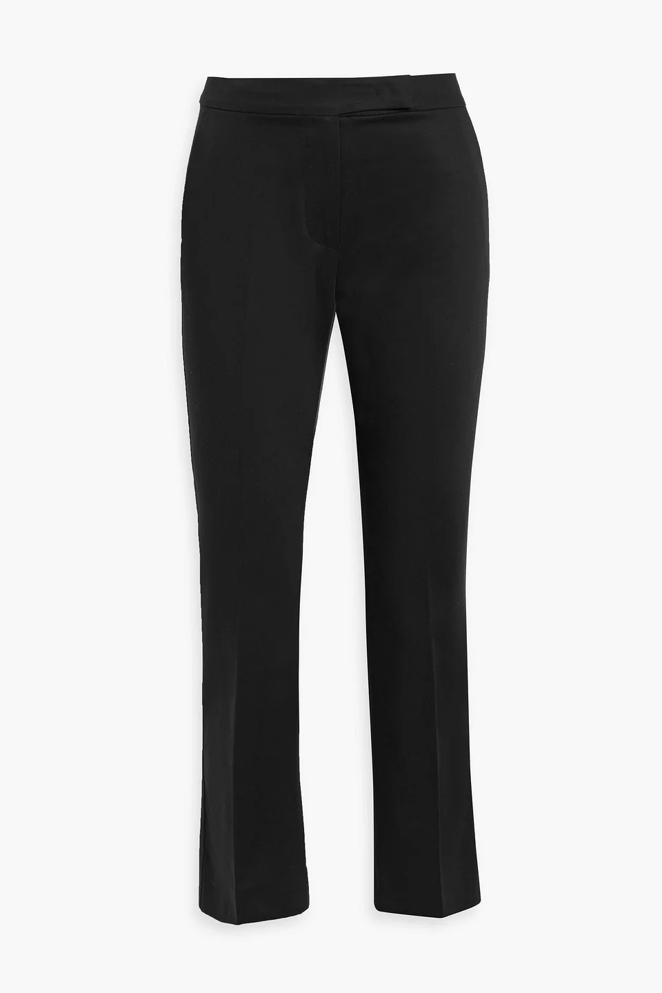 Okra cotton-blend straight-leg pants - 1