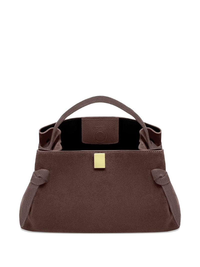 Gyoza suede tote bag 3