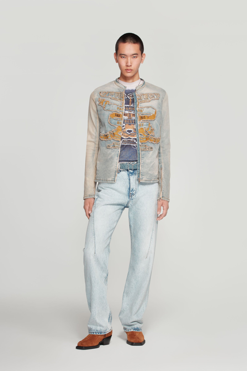 Y/Project Paris' Best Zip Denim Jacket outlook