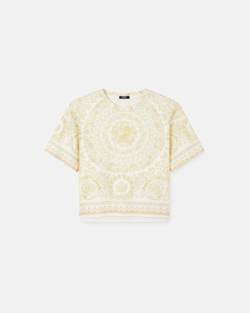 Printed Cotton-Jersey T-Shirt 1