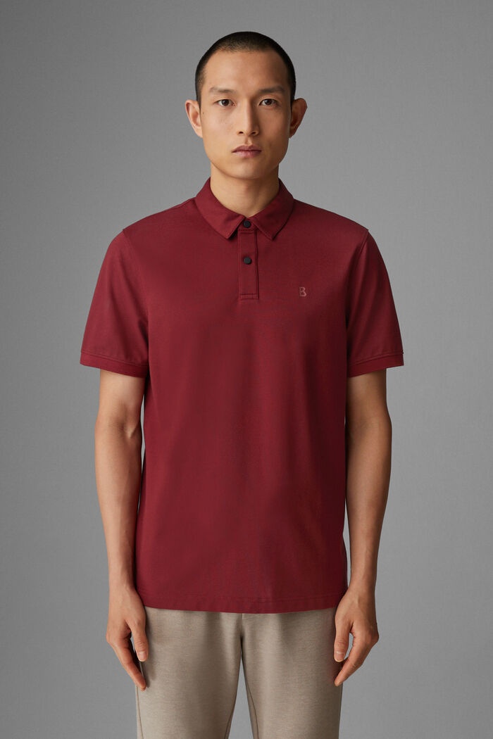 Timo Polo shirt in Wine red - 2