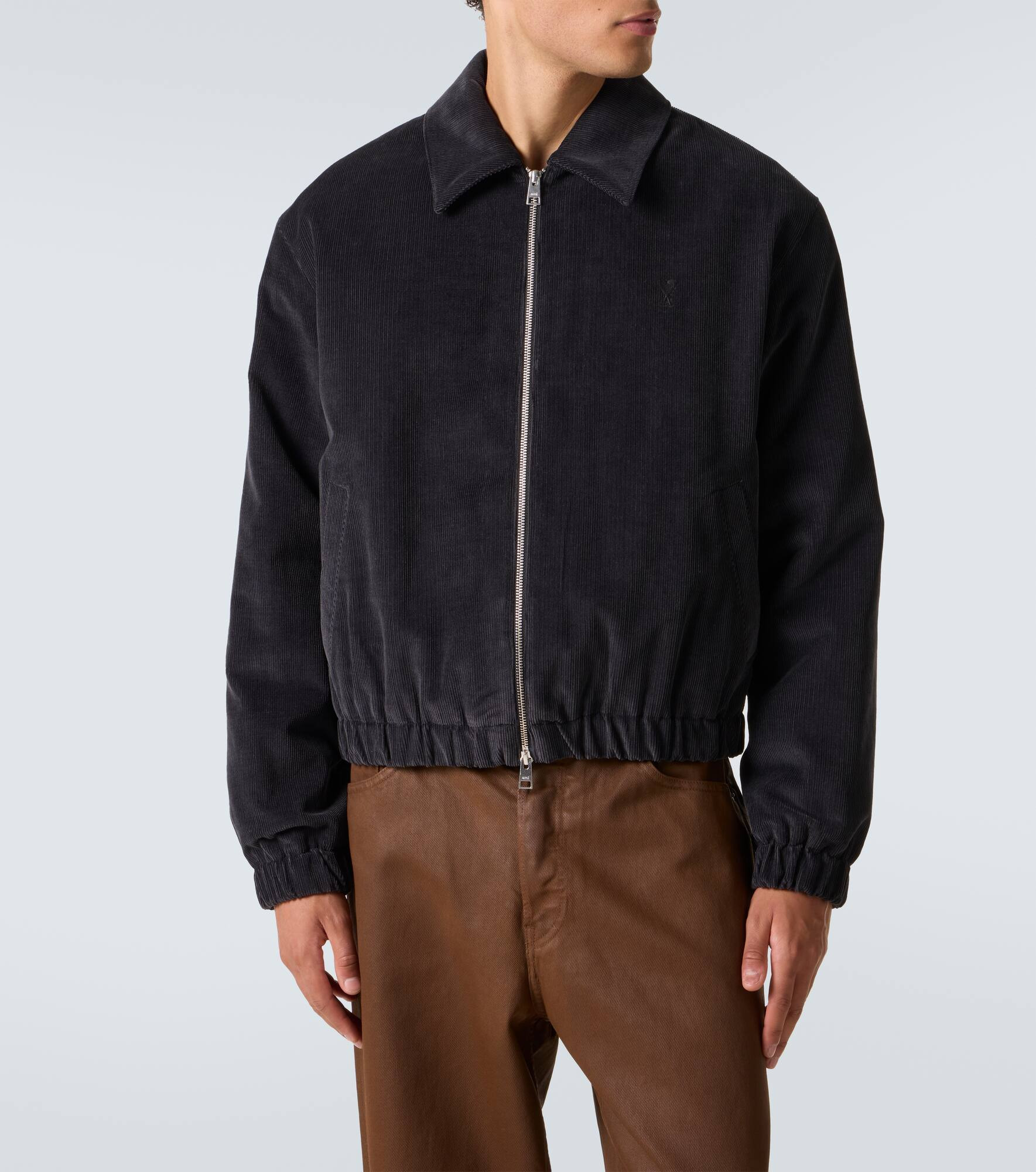 Ami de Cœur cotton corduroy blouson jacket - 3