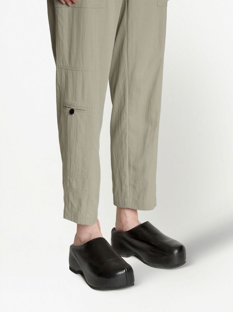 tapered pocket-detail trousers - 5