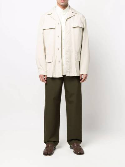 Lemaire long-sleeve cotton shirt outlook