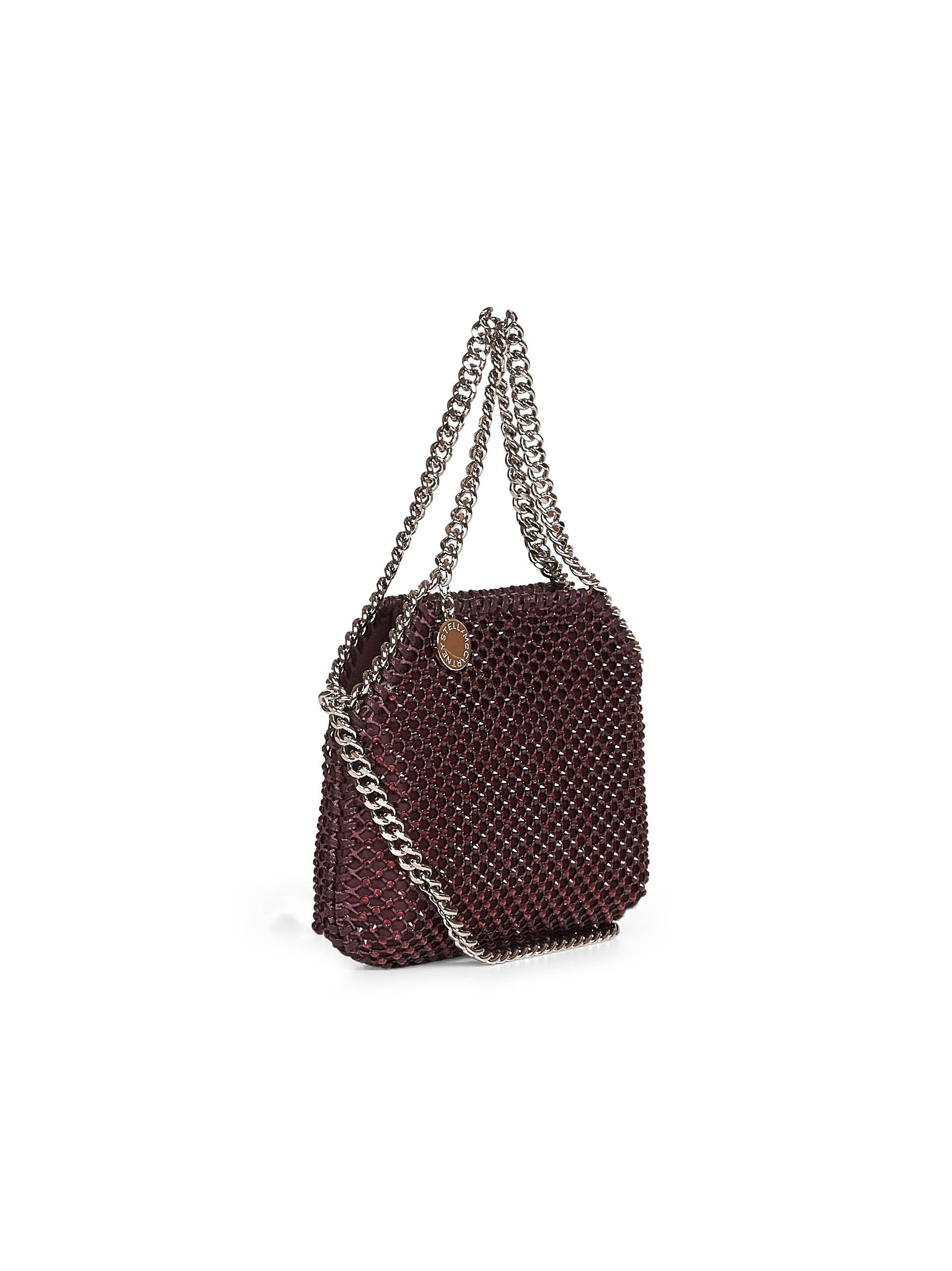 Burgundy Falabella Nano Tote Bag - 2