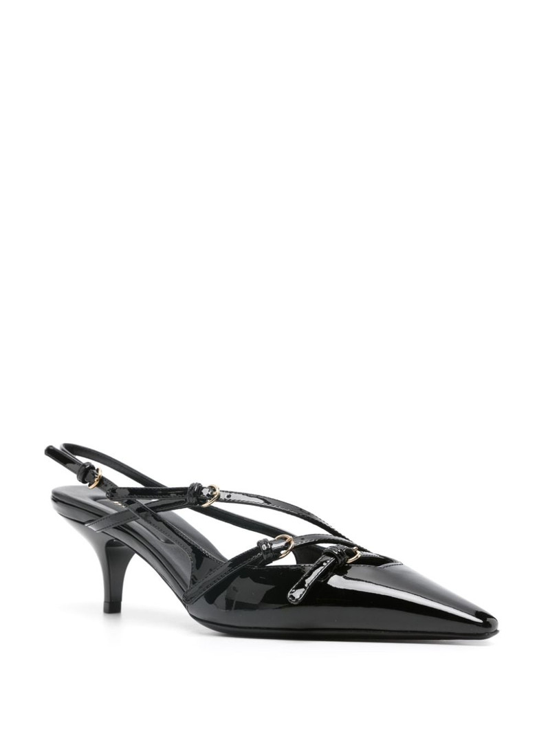 Miu Miu buckle-embellished slingback pumps outlook