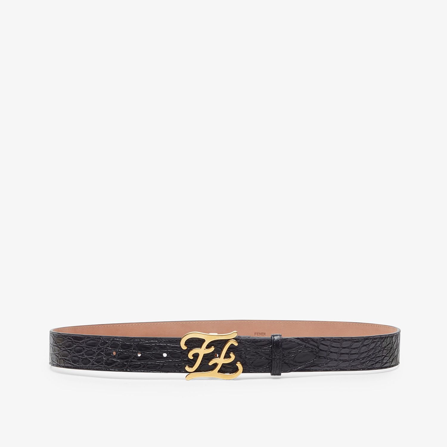 Black caiman belt - 1