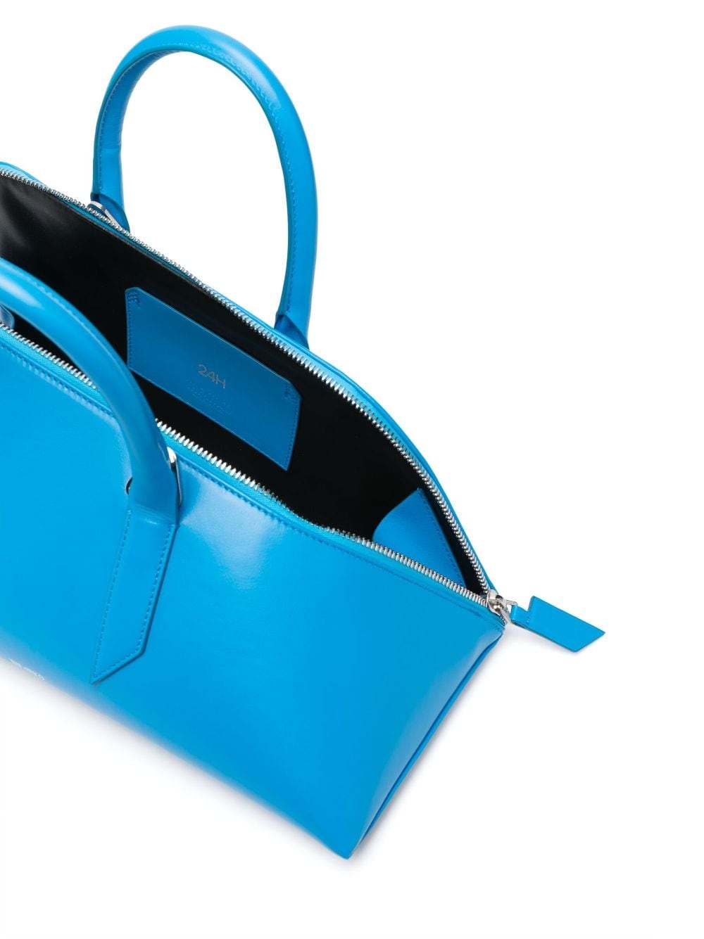 24H leather tote bag - 5