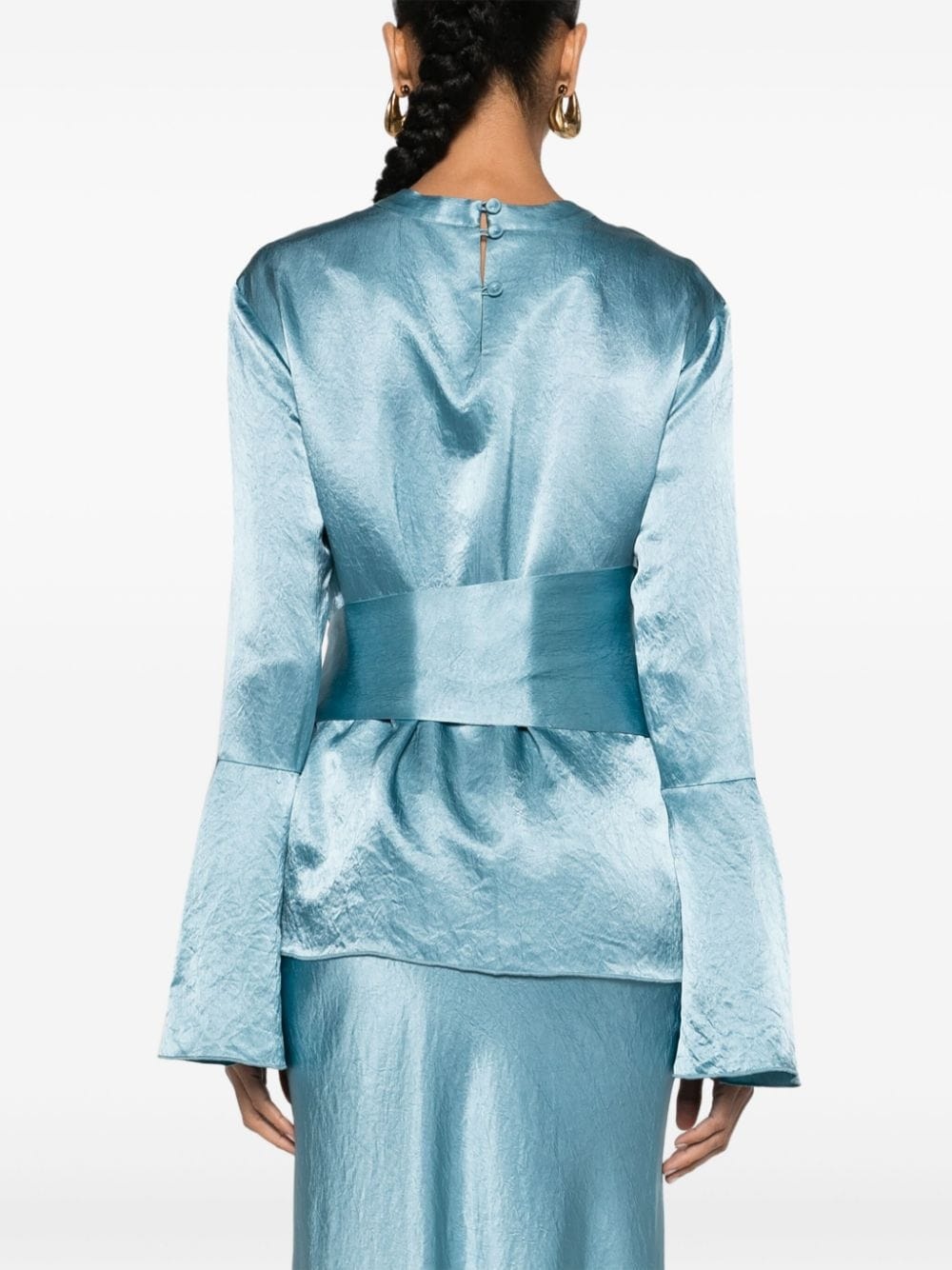 Ilon belted blouse - 4